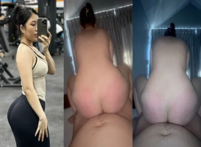 Con bé cưỡi như máy bơm làm anh tét đỏ mông