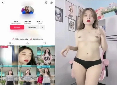 Chén em Tiktoker da trắng thể hình cực ngon